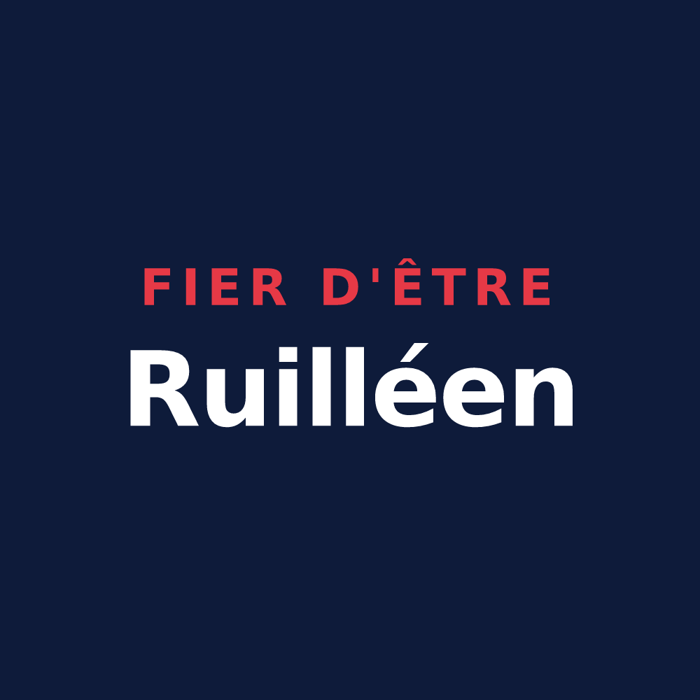 T-shirt « Fier d'être Ruilléen » — design pour Ruillé-Froid-Fonds