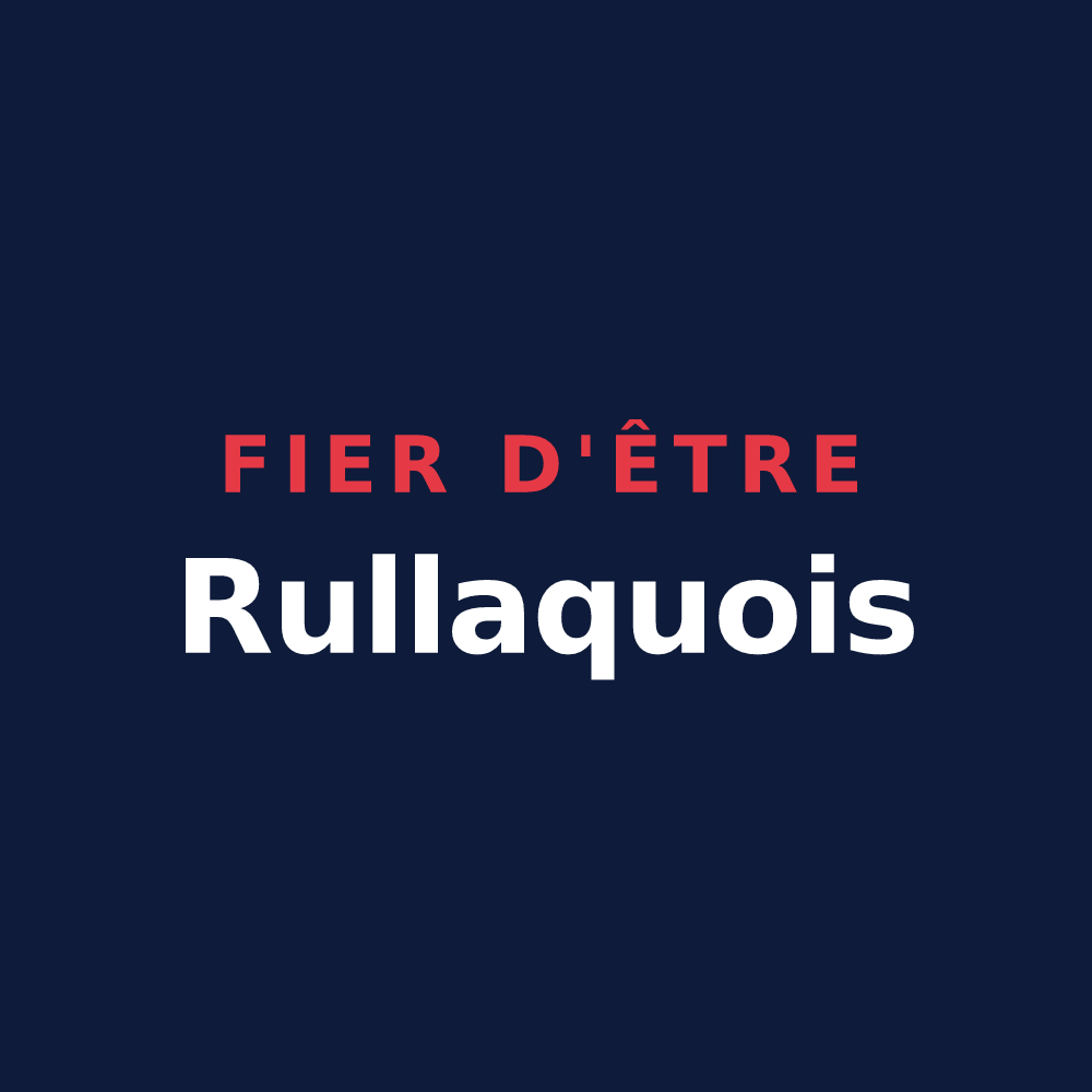 T-shirt « Fier d'être Rullaquois » — design pour Rullac-Saint-Cirq