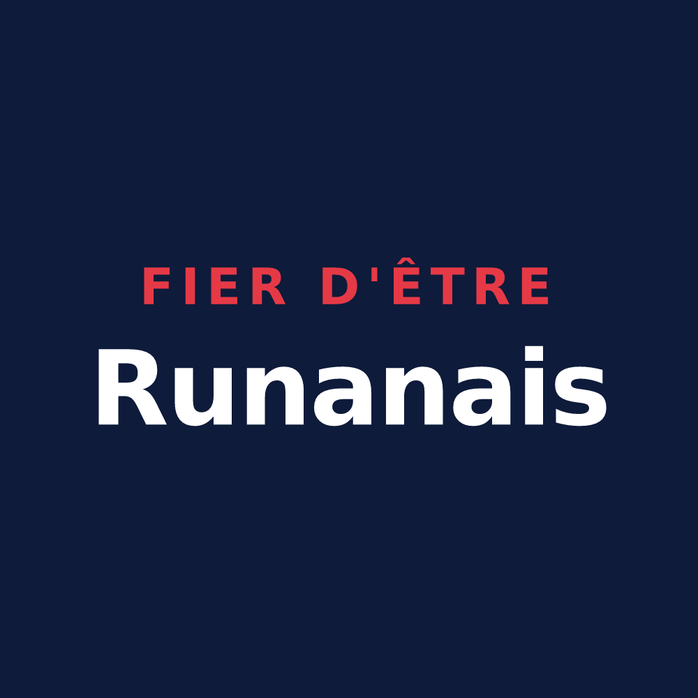 T-shirt « Fier d'être Runanais » — design pour Runan