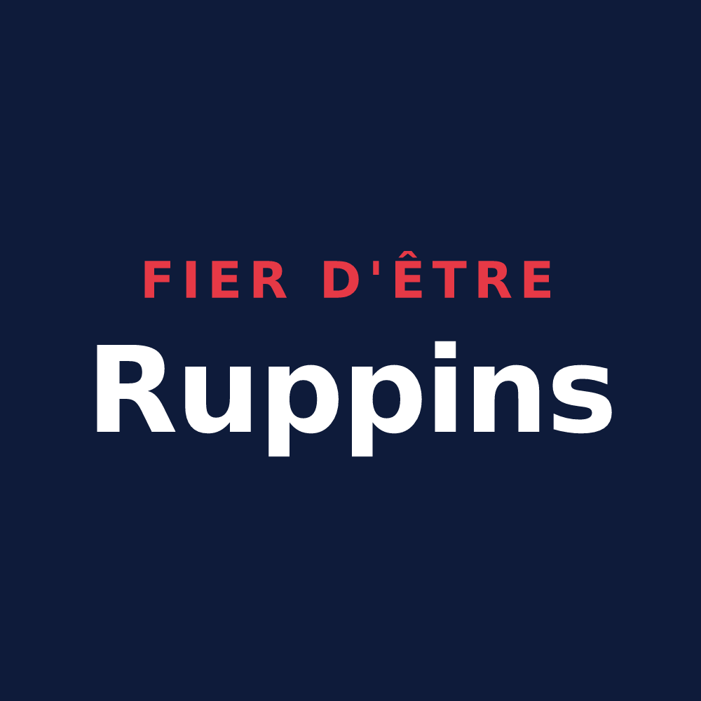 T-shirt « Fier d'être Ruppins » — design pour Ruppes