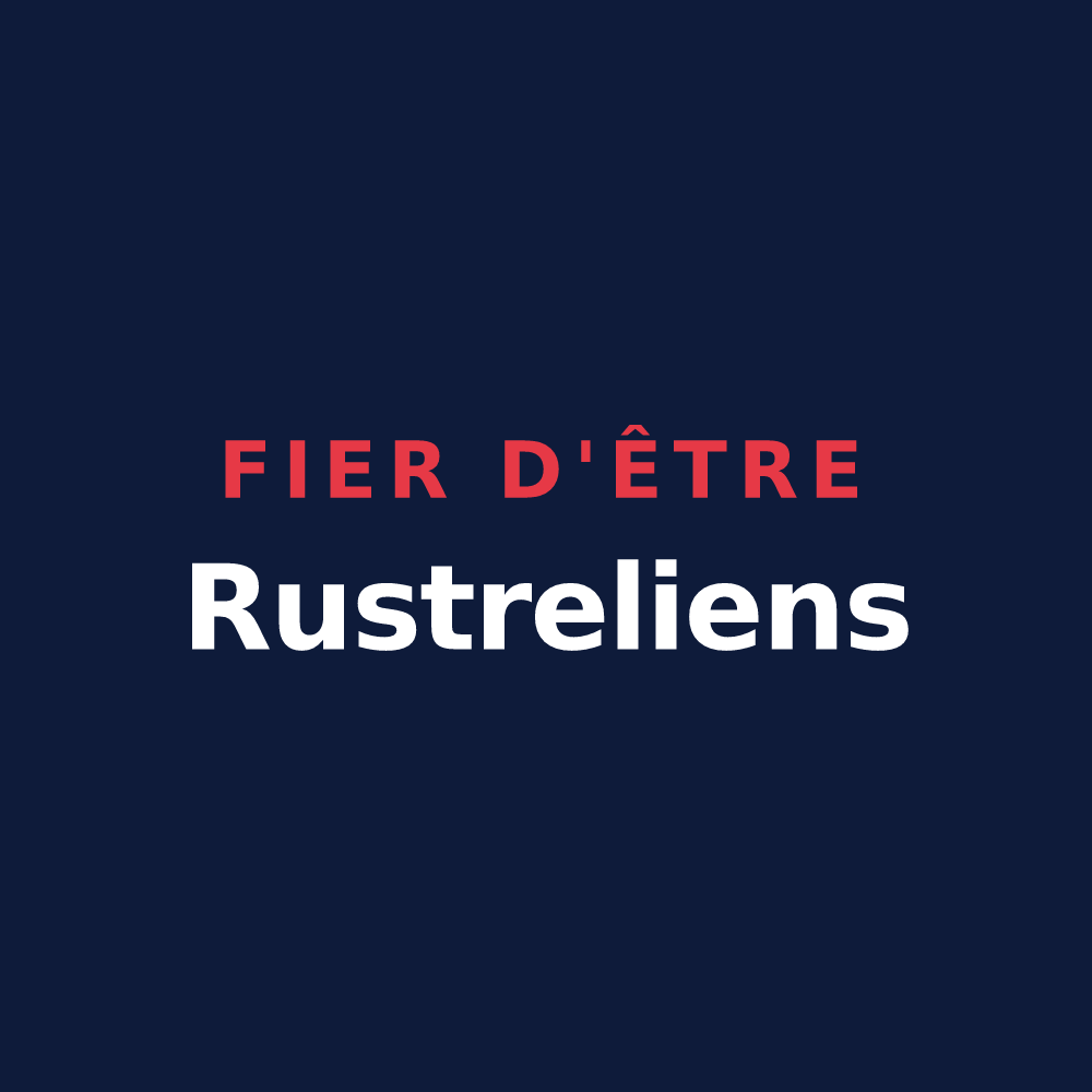 T-shirt « Fier d'être Rustreliens » — design pour Rustrel