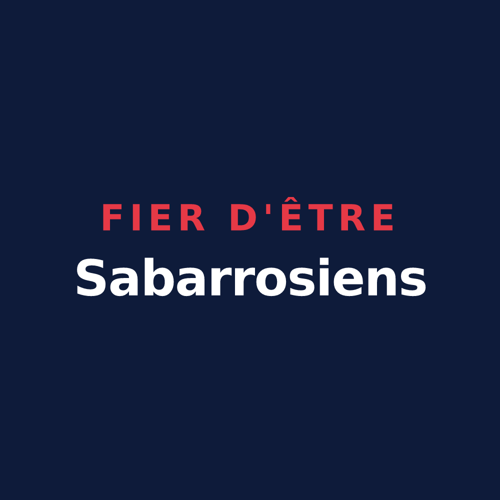 T-shirt « Fier d'être Sabarrosiens » — design pour Sabarros