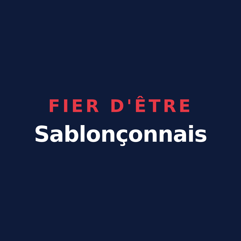 T-shirt « Fier d'être Sablonçonnais » — design pour Sablonceaux