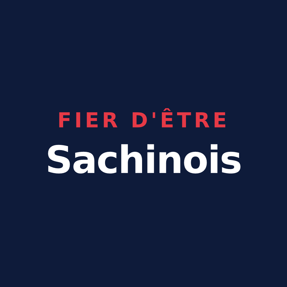 T-shirt « Fier d'être Sachinois » — design pour Sachin