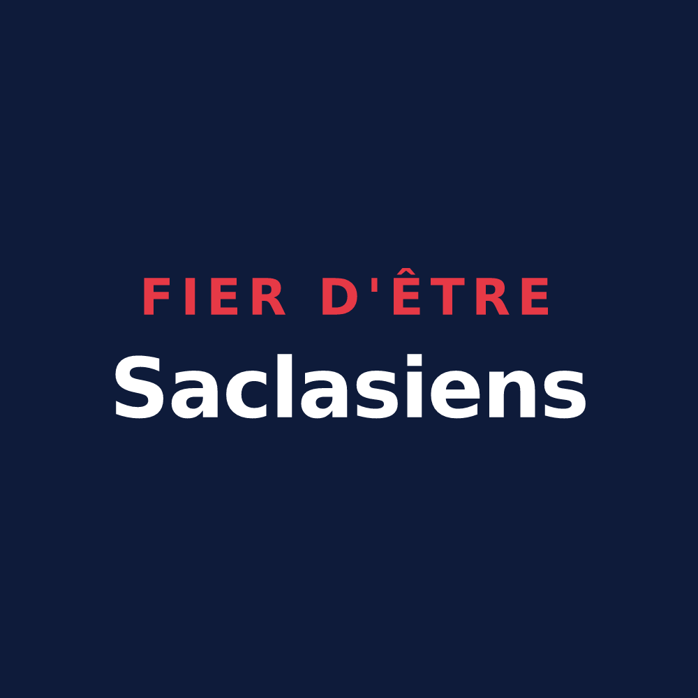 T-shirt « Fier d'être Saclasiens » — design pour Saclas