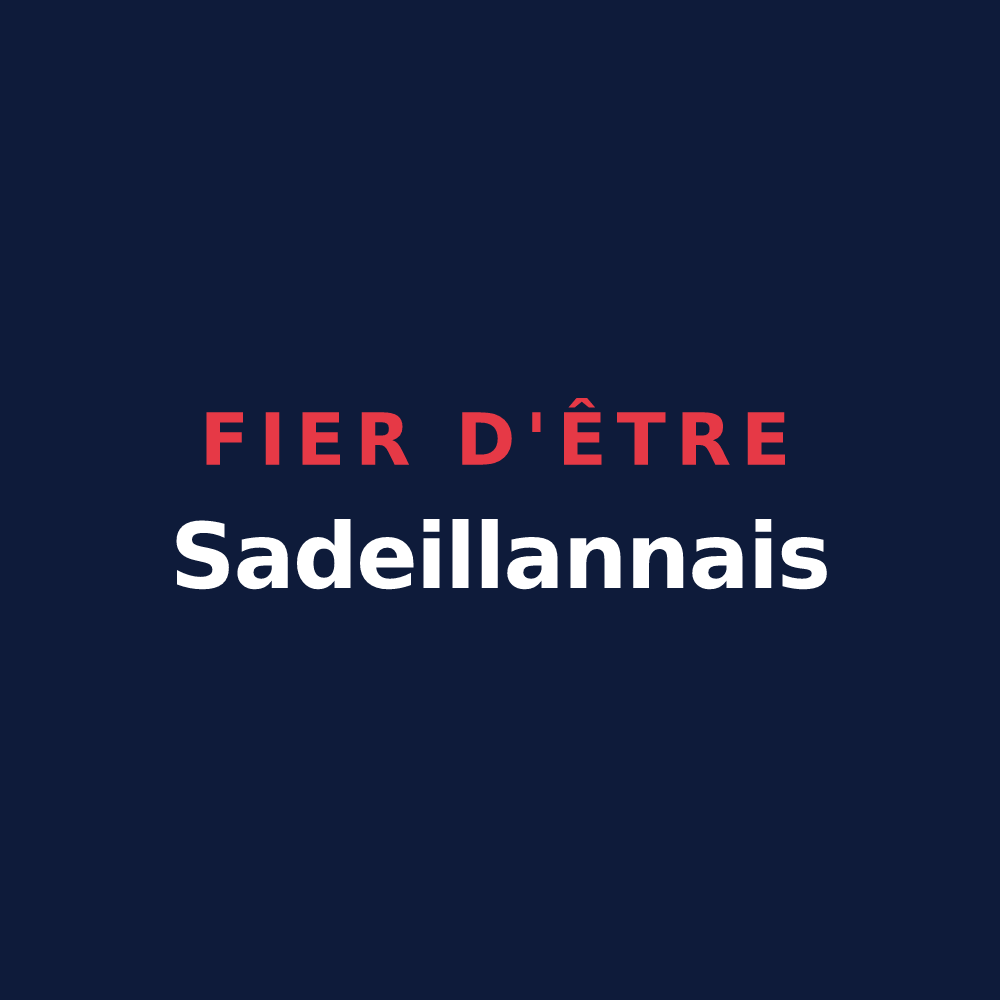 T-shirt « Fier d'être Sadeillannais » — design pour Sadeillan
