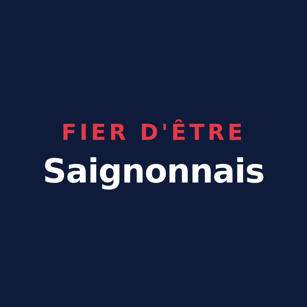 T-shirt « Fier d'être Saignonnais » — design pour Saignon