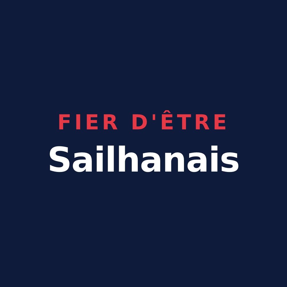 T-shirt « Fier d'être Sailhanais » — design pour Sailhan