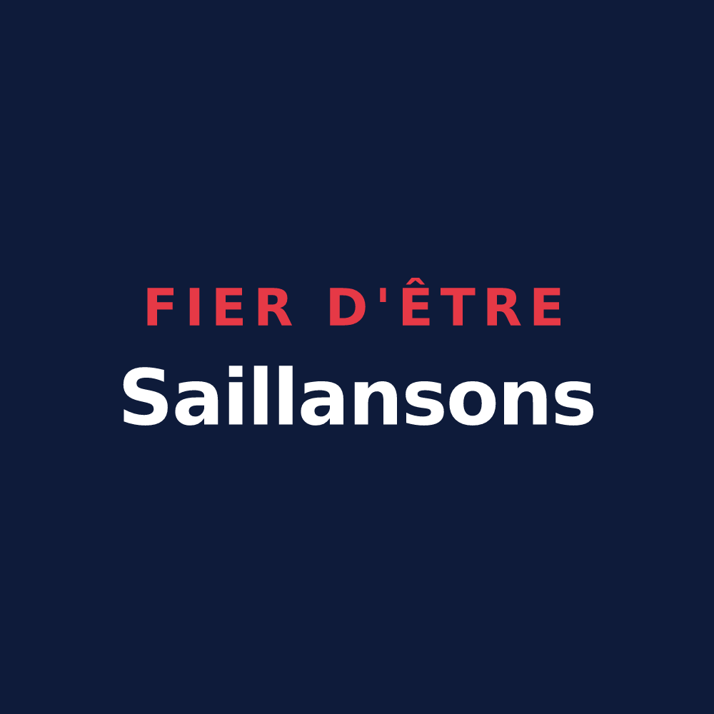 T-shirt « Fier d'être Saillansons » — design pour Saillans