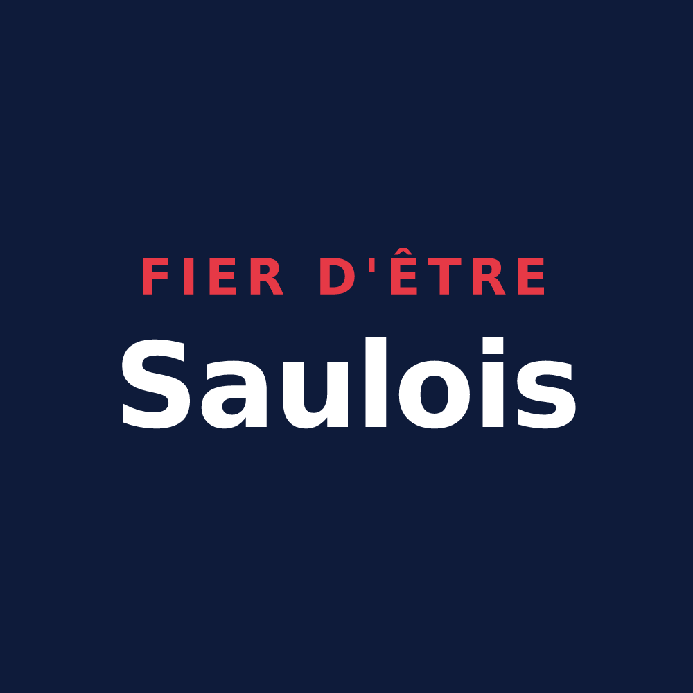 T-shirt « Fier d'être Saulois » — design pour Sailly