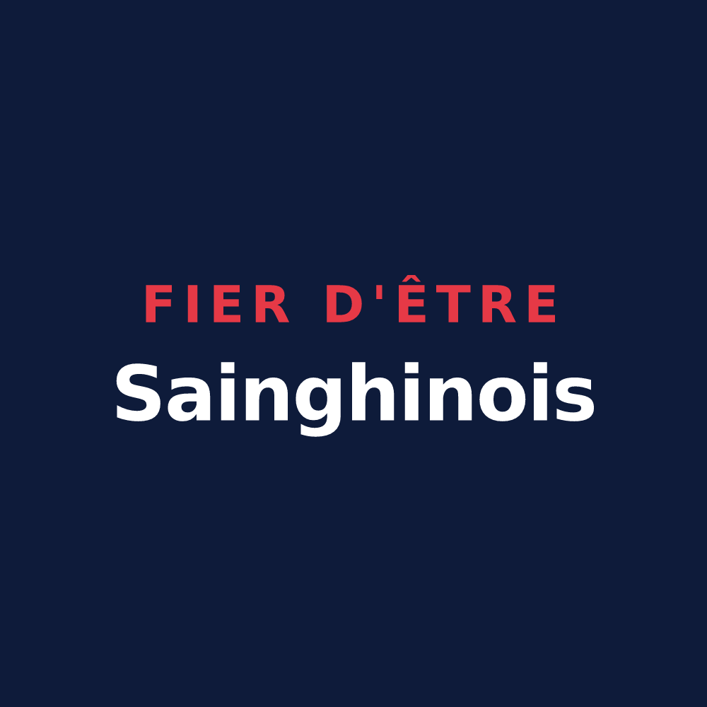 T-shirt « Fier d'être Sainghinois » — design pour Sainghin-en-Weppes