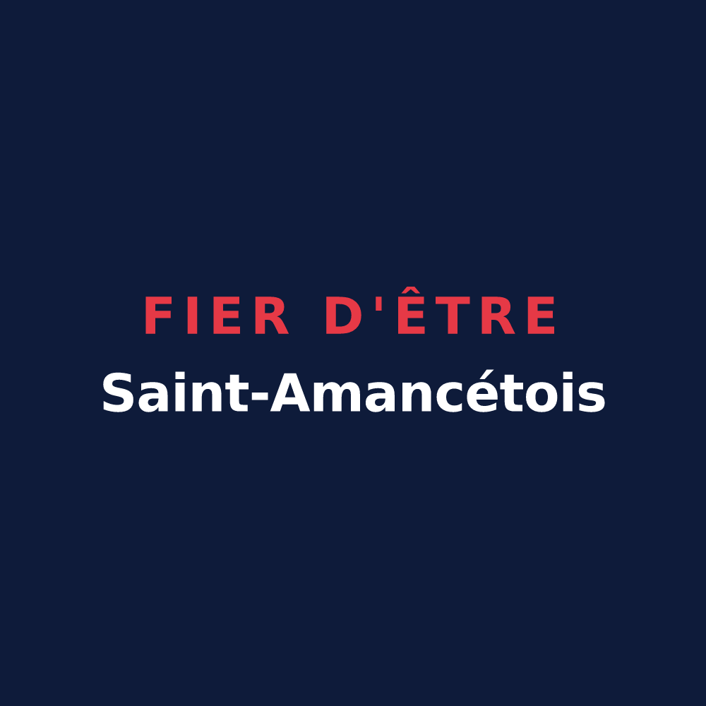 T-shirt « Fier d'être Saint-Amancétois » — design pour Saint-Amancet