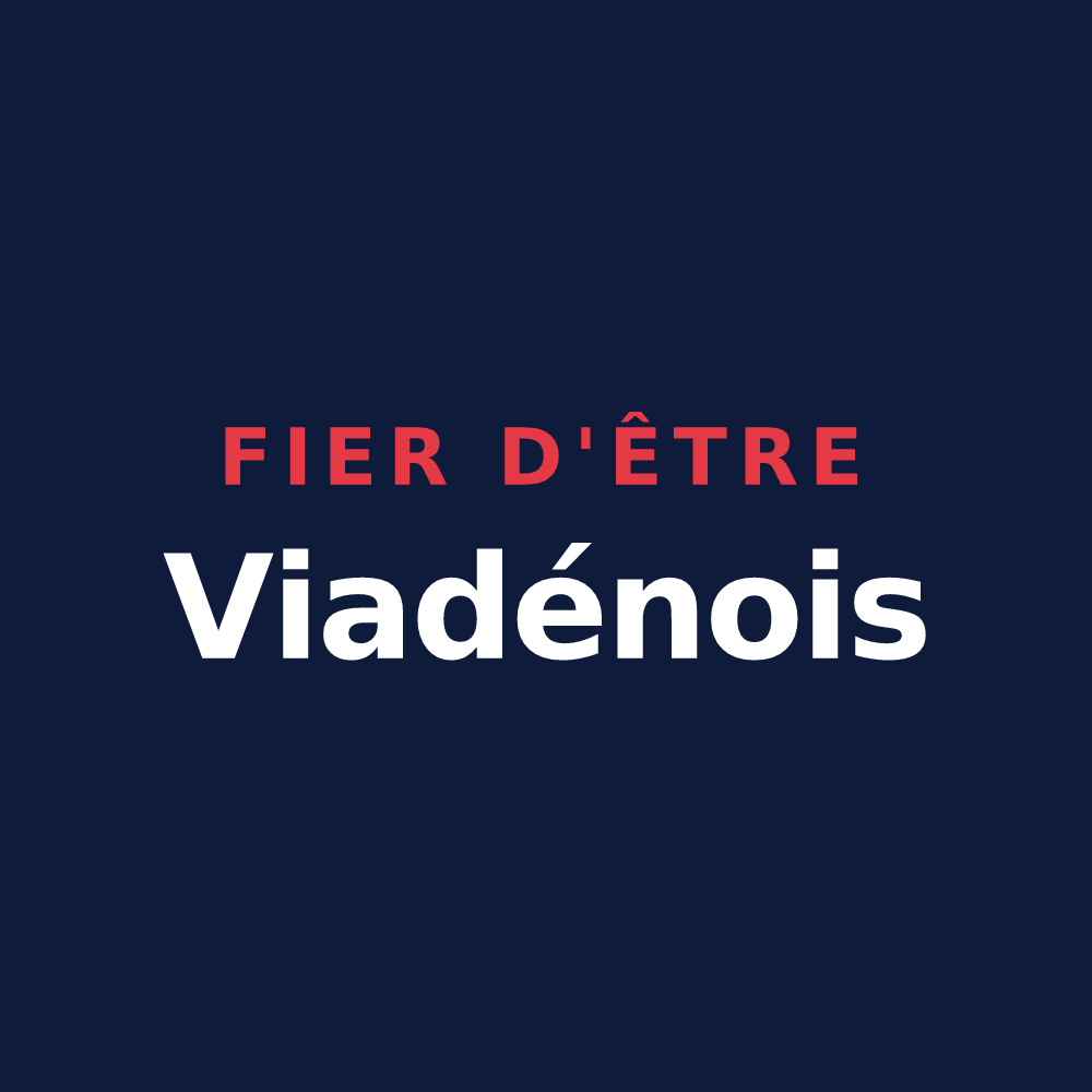 T-shirt « Fier d'être Viadénois » — design pour Saint-Amans-des-Cots