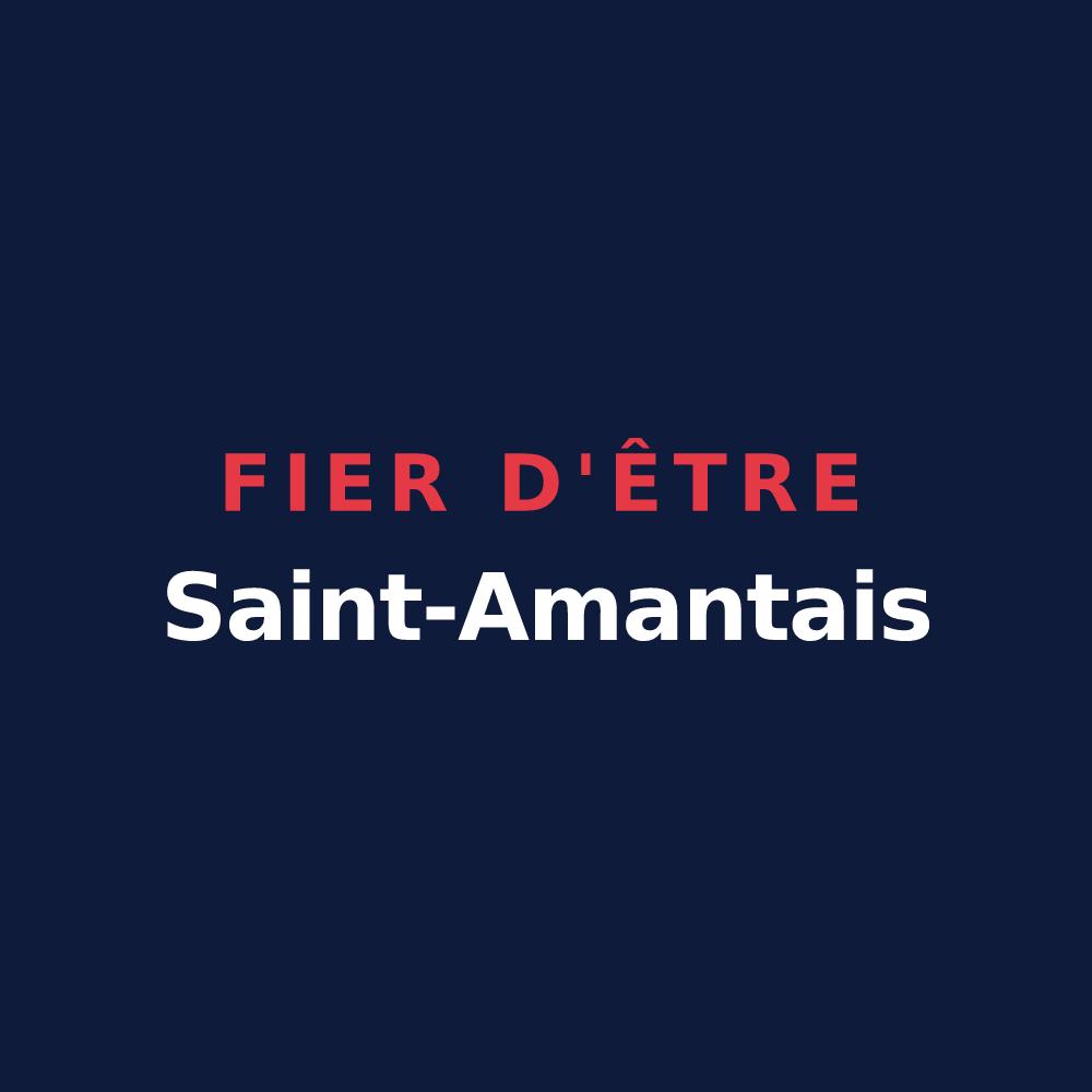 T-shirt « Fier d'être Saint-Amantais » — design pour Saint-Amans-Soult