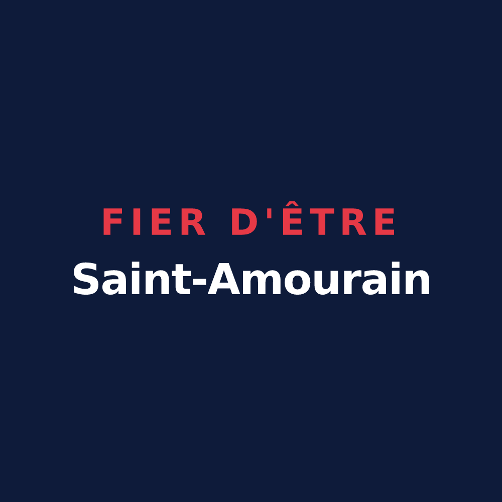 T-shirt « Fier d'être Saint-Amourain » — design pour Saint-Amour