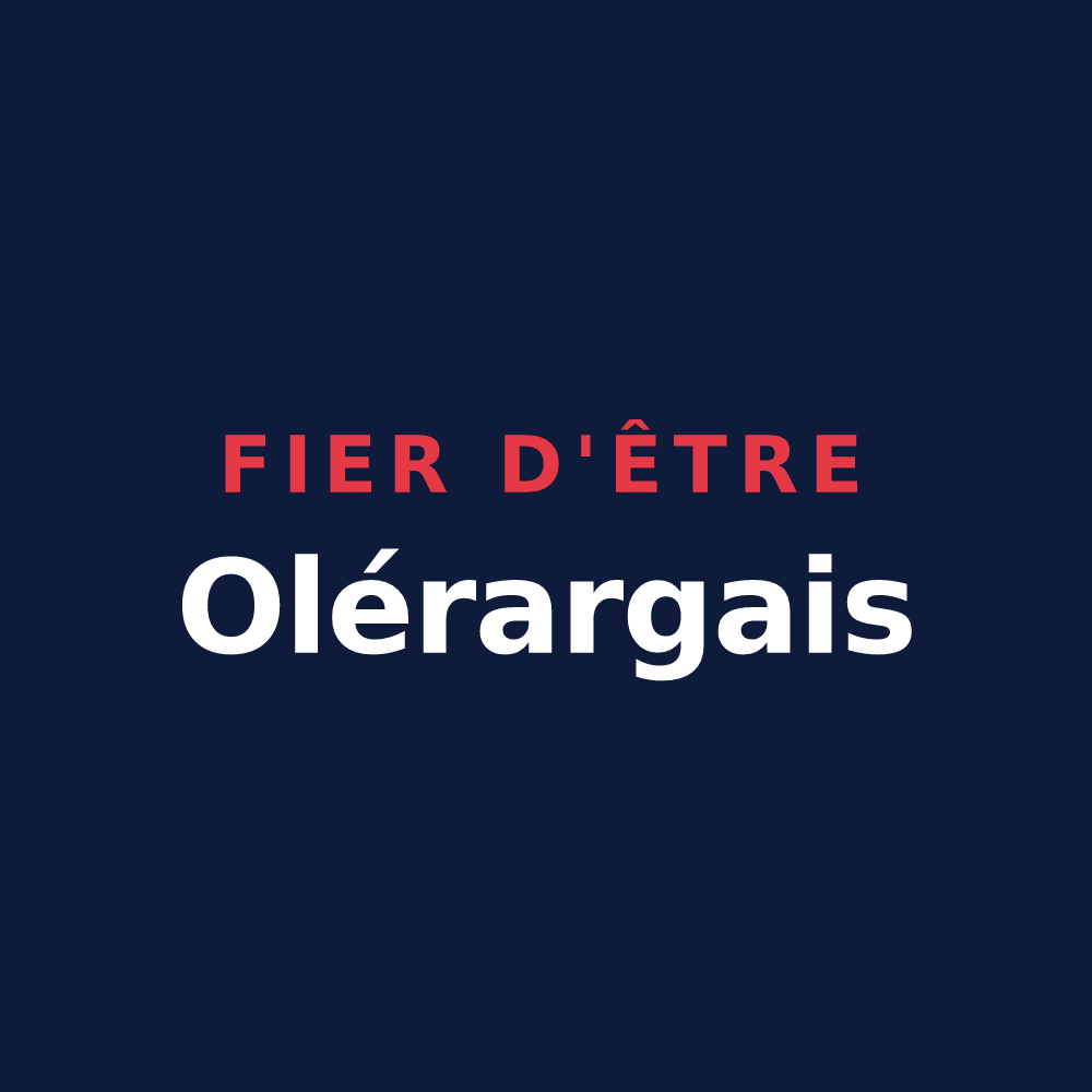 T-shirt « Fier d'être Olérargais » — design pour Saint-André-d'Olérargues