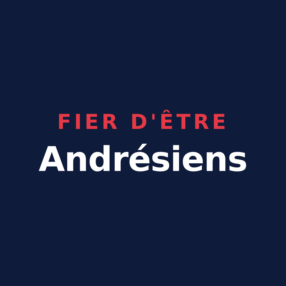 T-shirt « Fier d'être Andrésiens » — design pour Saint-André-de-l'Eure