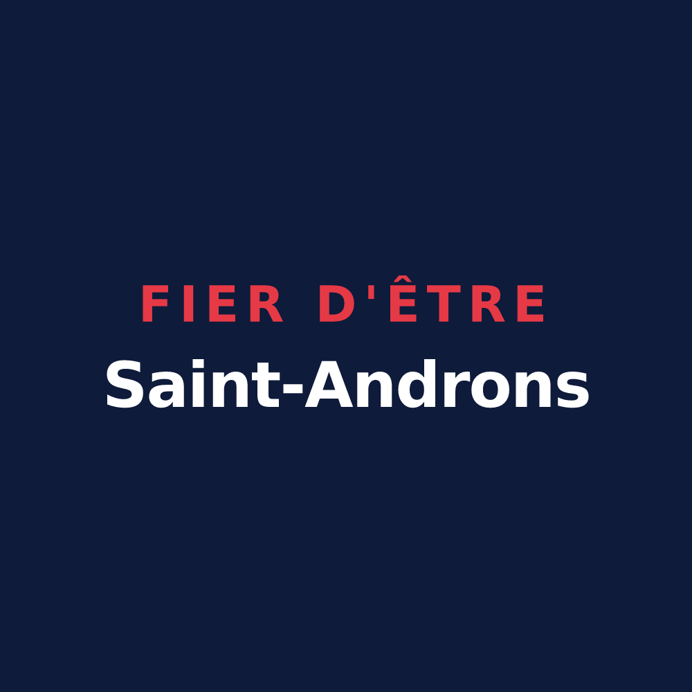 T-shirt « Fier d'être Saint-Androns » — design pour Saint-André-de-Lidon
