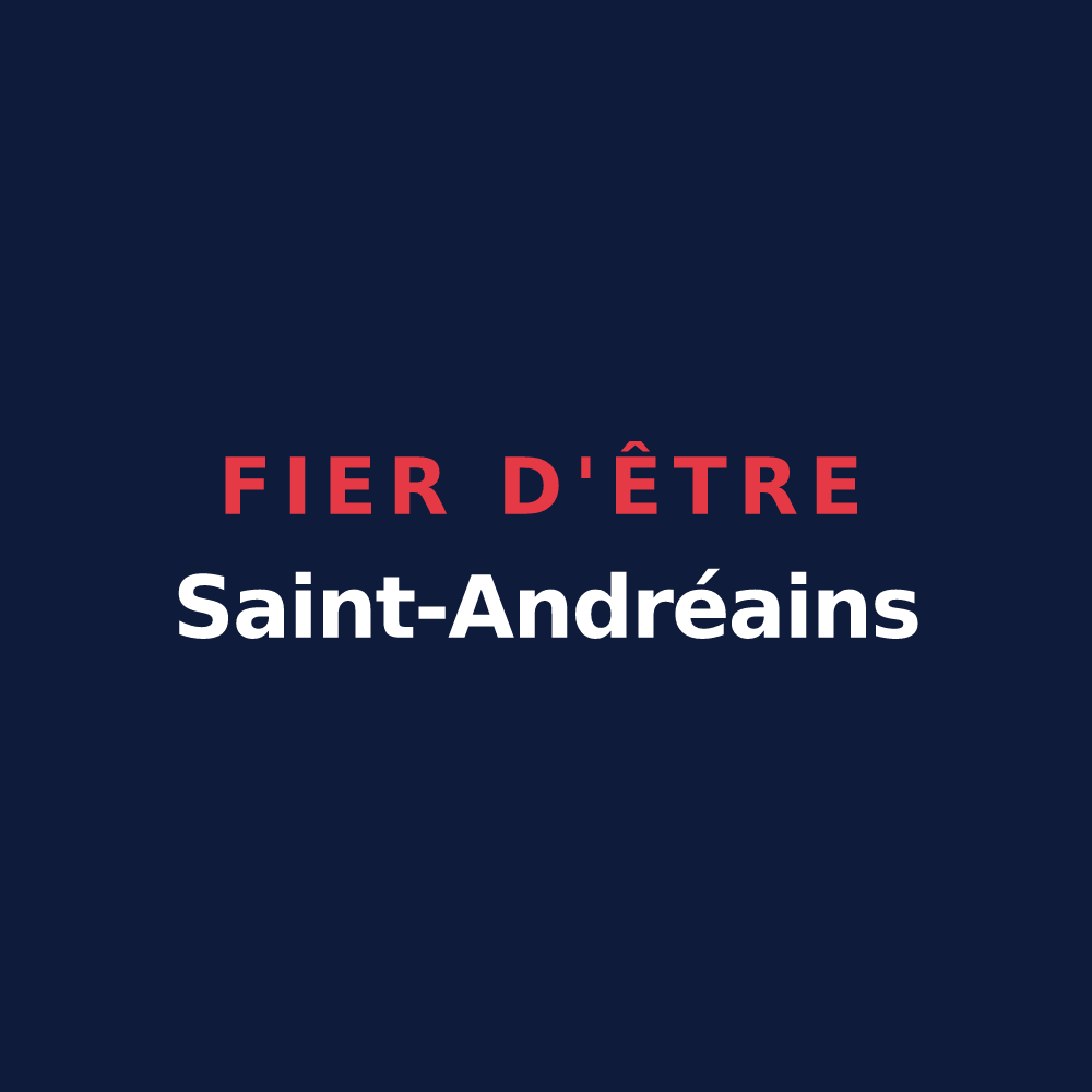 T-shirt « Fier d'être Saint-Andréains » — design pour Saint-André-de-Vézines