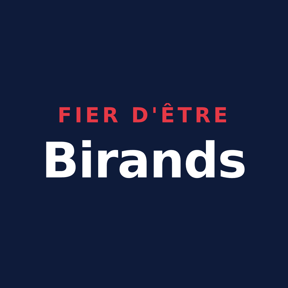 T-shirt « Fier d'être Birands » — design pour Saint-Angel