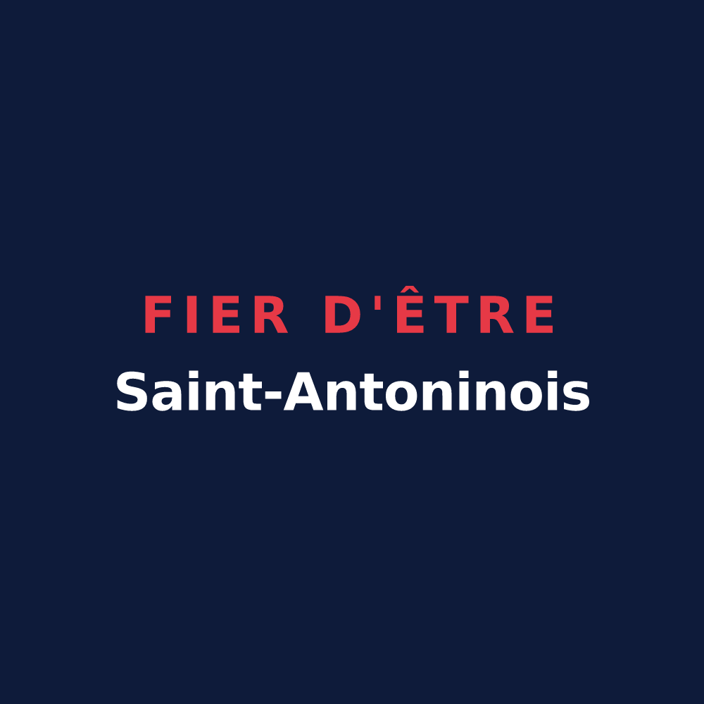 T-shirt « Fier d'être Saint-Antoninois » — design pour Saint-Antonin-Noble-Val