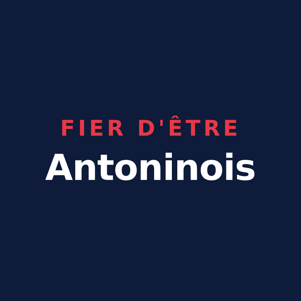 T-shirt « Fier d'être Antoninois » — design pour Saint-Antonin-sur-Bayon