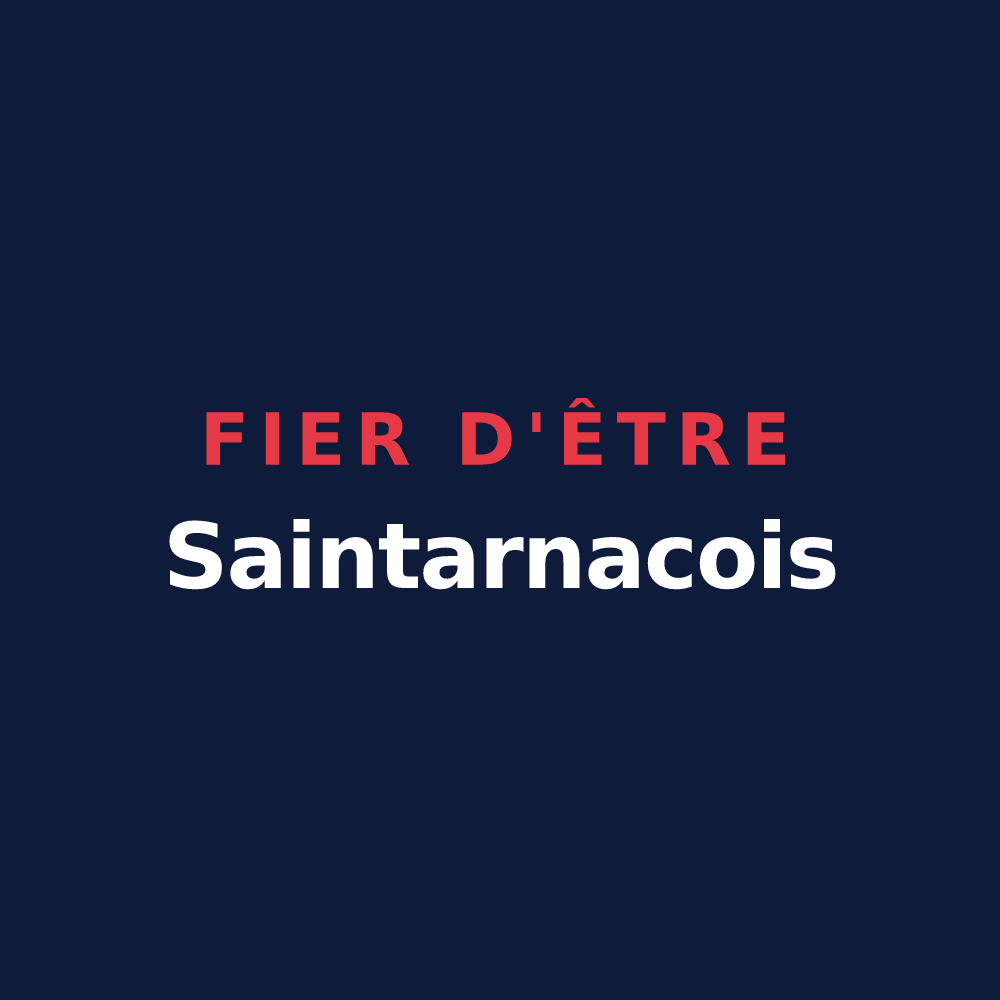 T-shirt « Fier d'être Saintarnacois » — design pour Saint-Arnac