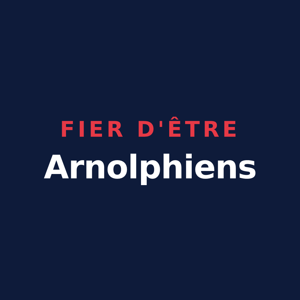 T-shirt « Fier d'être Arnolphiens » — design pour Saint-Arnoult-en-Yvelines