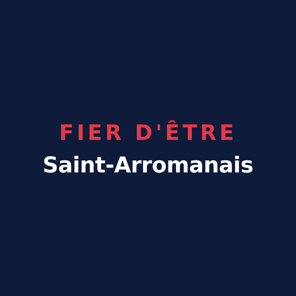 T-shirt « Fier d'être Saint-Arromanais » — design pour Saint-Arroman