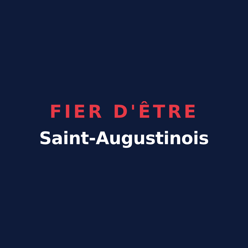 T-shirt « Fier d'être Saint-Augustinois » — design pour Saint-Augustin