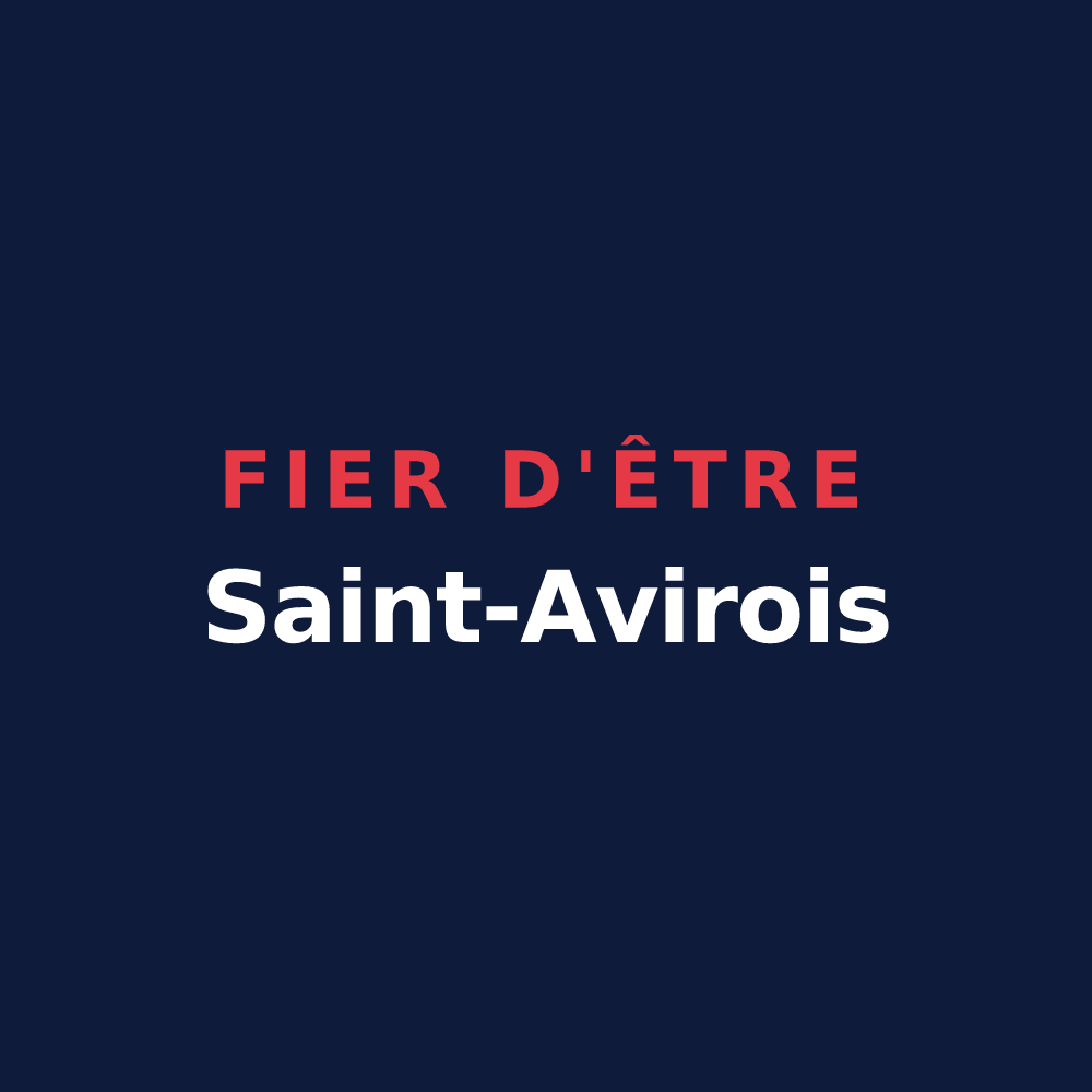 T-shirt « Fier d'être Saint-Avirois » — design pour Saint-Avit-Saint-Nazaire