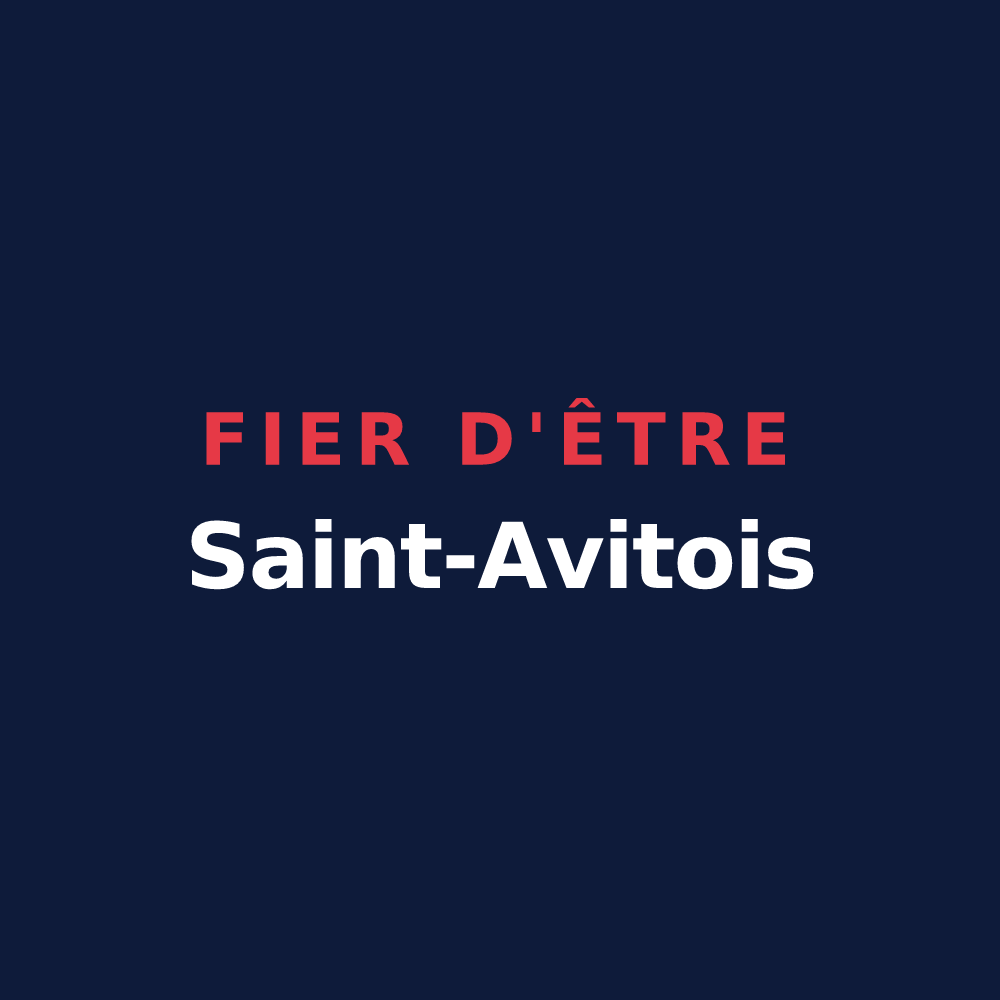 T-shirt « Fier d'être Saint-Avitois » — design pour Saint-Avit-Sénieur