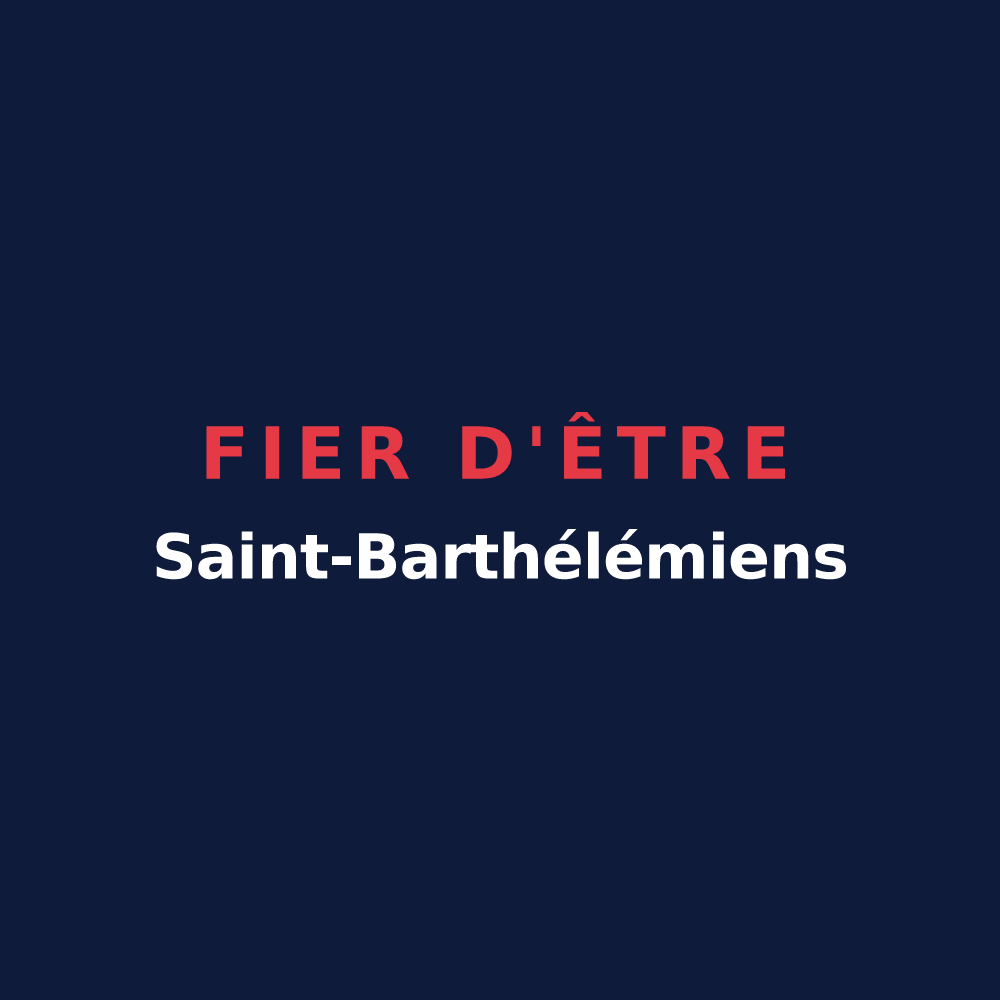 T-shirt « Fier d'être Saint-Barthélémiens » — design pour Saint-Barthélemy-le-Meil