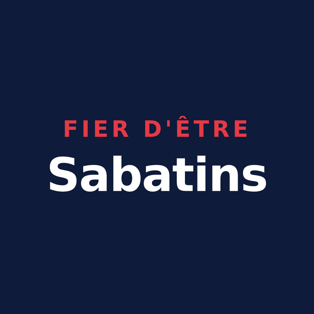 T-shirt « Fier d'être Sabatins » — design pour Saint-Benoist-sur-Vanne