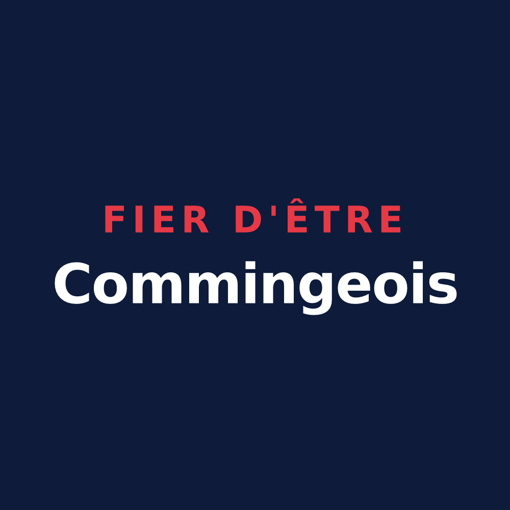 T-shirt « Fier d'être Commingeois » — design pour Saint-Bertrand-de-Comminges