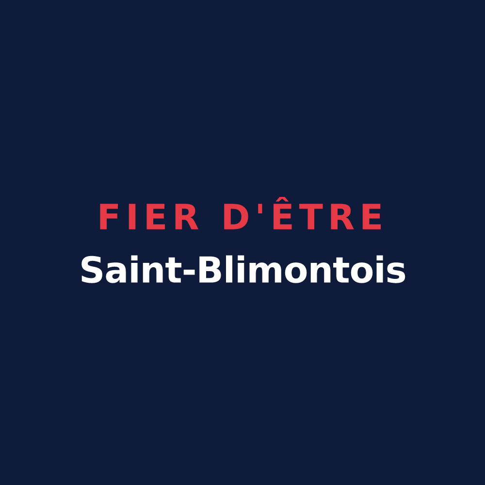 T-shirt « Fier d'être Saint-Blimontois » — design pour Saint-Blimont