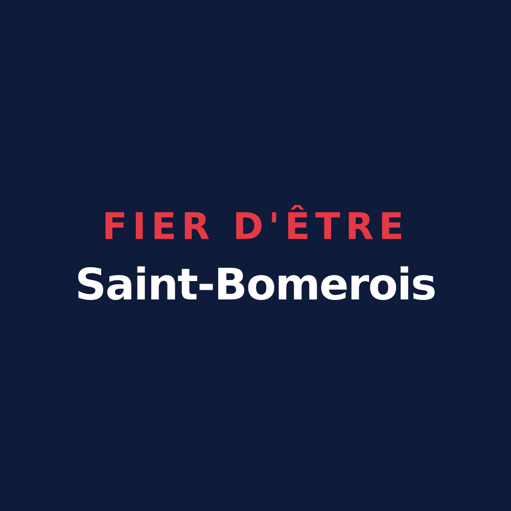 T-shirt « Fier d'être Saint-Bomerois » — design pour Saint-Bomer