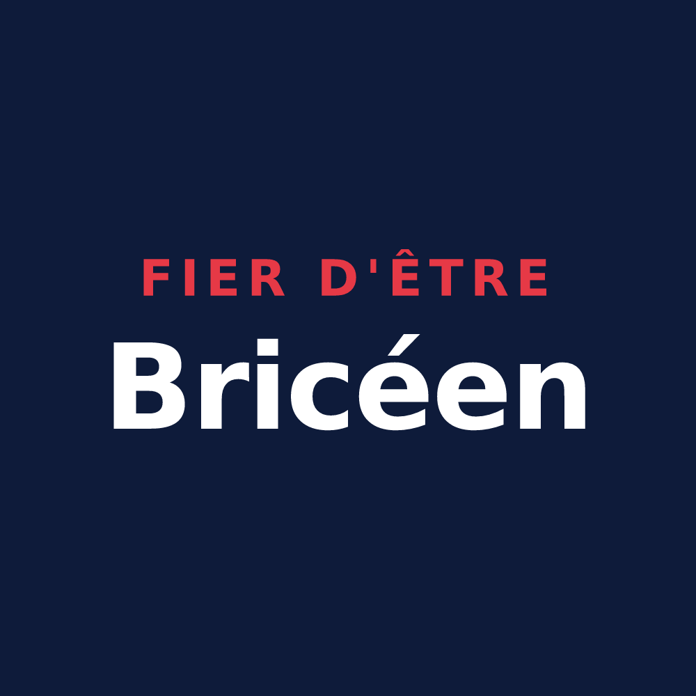 T-shirt « Fier d'être Bricéen » — design pour Saint-Brice