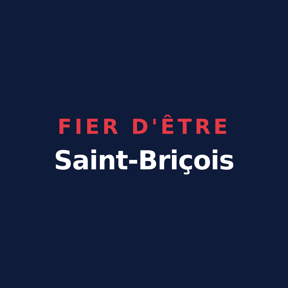 T-shirt « Fier d'être Saint-Briçois » — design pour Saint-Brice