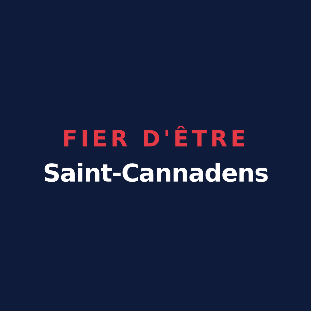 T-shirt « Fier d'être Saint-Cannadens » — design pour Saint-Cannat