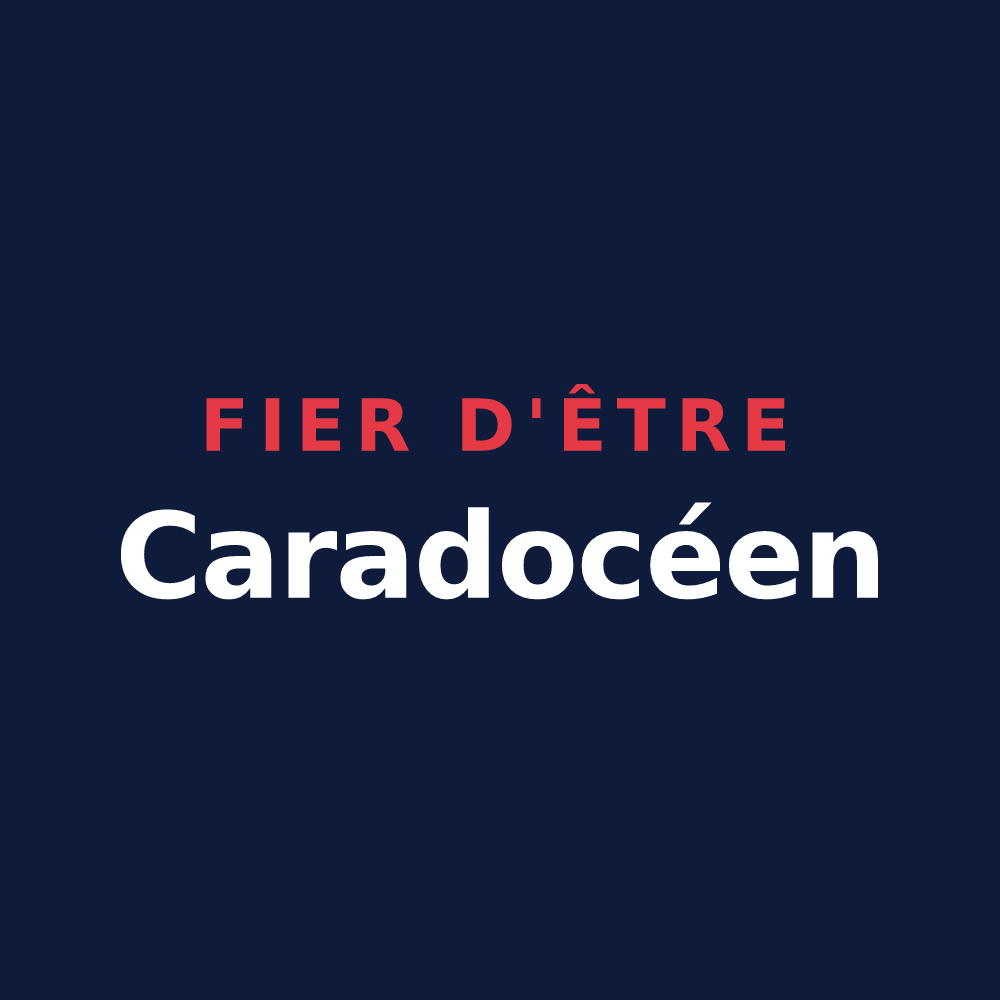 T-shirt « Fier d'être Caradocéen » — design pour Saint-Caradec