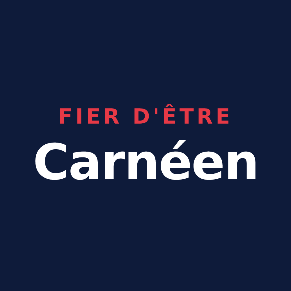 T-shirt « Fier d'être Carnéen » — design pour Saint-Carné