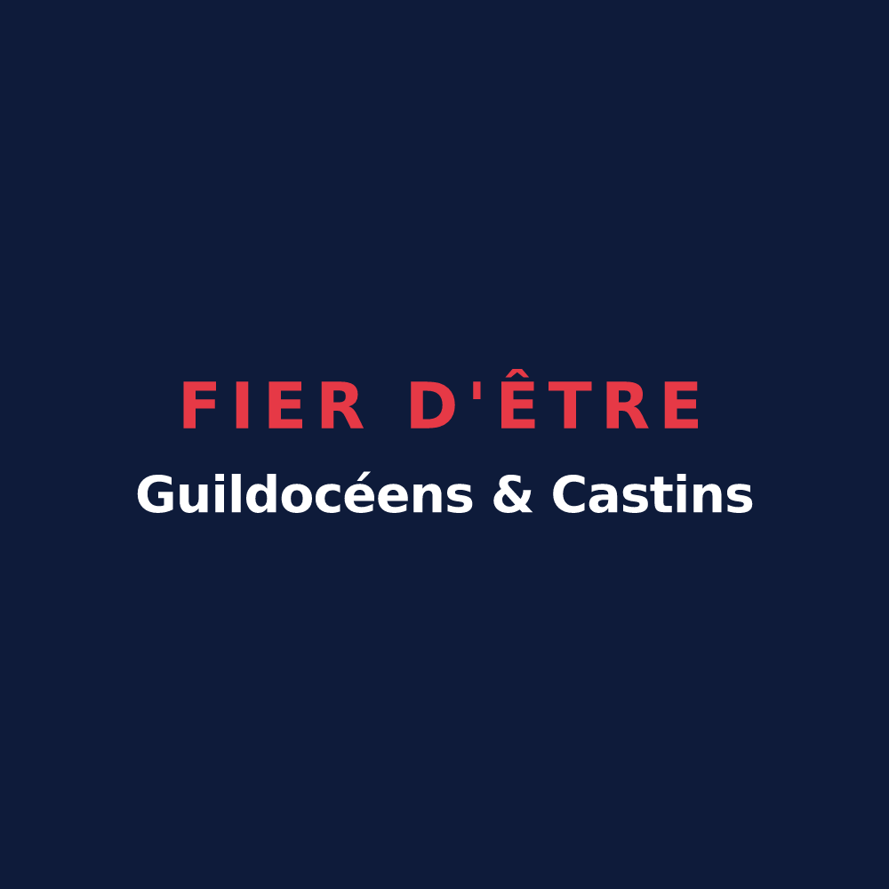 T-shirt « Fier d'être Guildocéens & Castins » — design pour Saint-Cast-le-Guildo