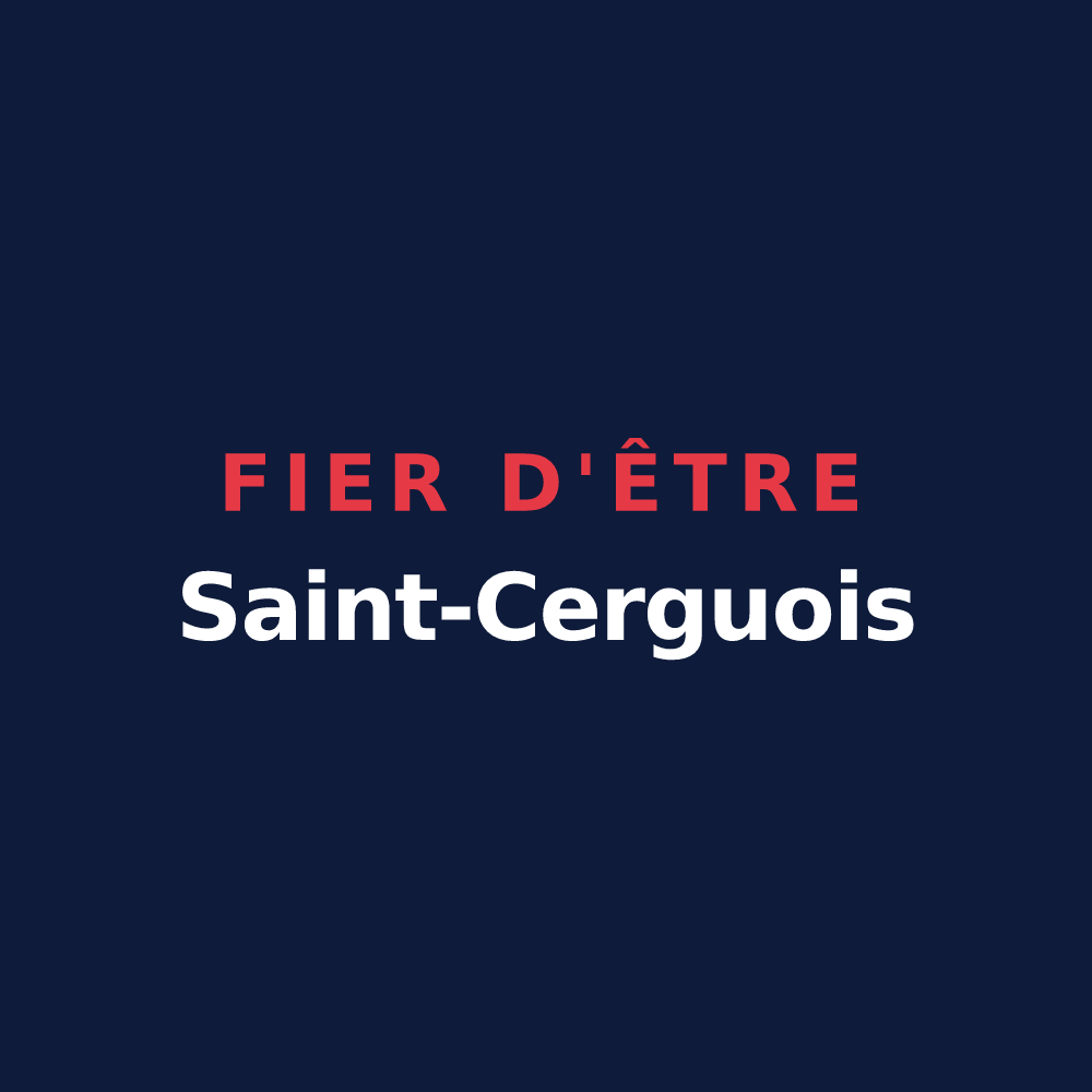 T-shirt « Fier d'être Saint-Cerguois » — design pour Saint-Cergues