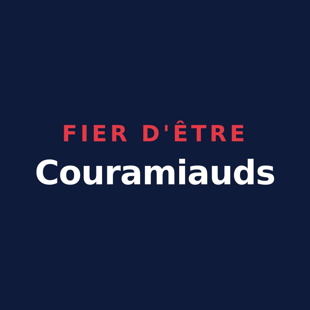 T-shirt « Fier d'être Couramiauds » — design pour Saint-Chamond