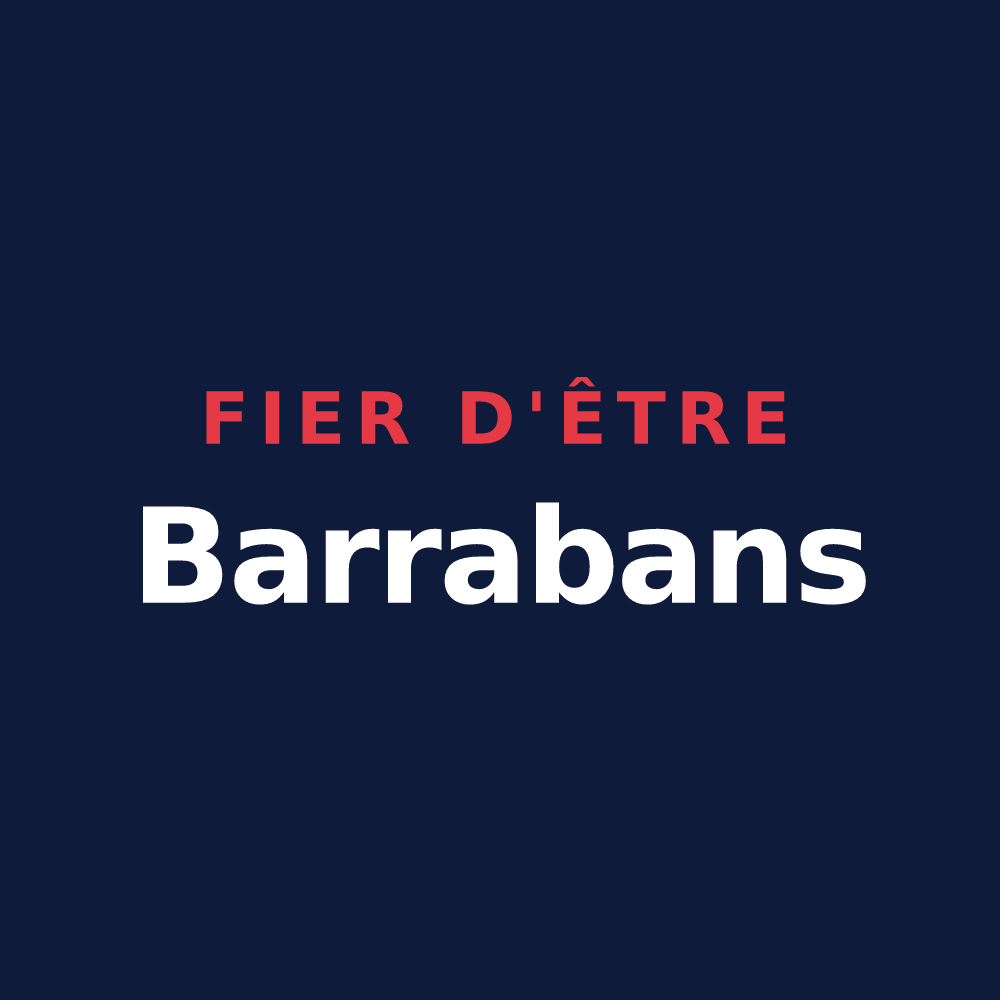 T-shirt « Fier d'être Barrabans » — design pour Saint-Chély-d'Apcher