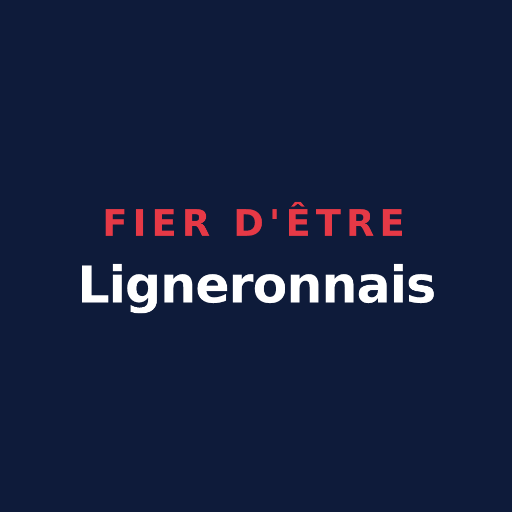 T-shirt « Fier d'être Ligneronnais » — design pour Saint-Christophe-du-Ligneron