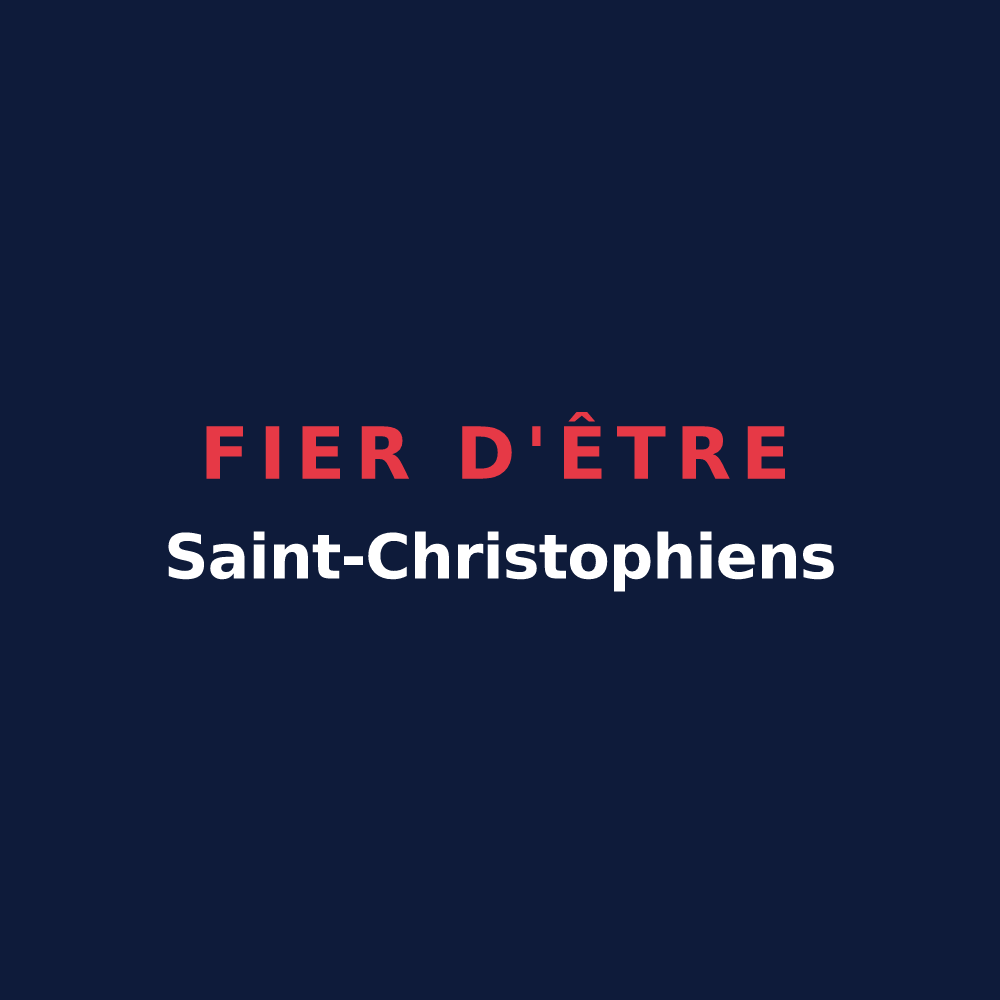 T-shirt « Fier d'être Saint-Christophiens » — design pour Saint-Christophe-en-Champagne