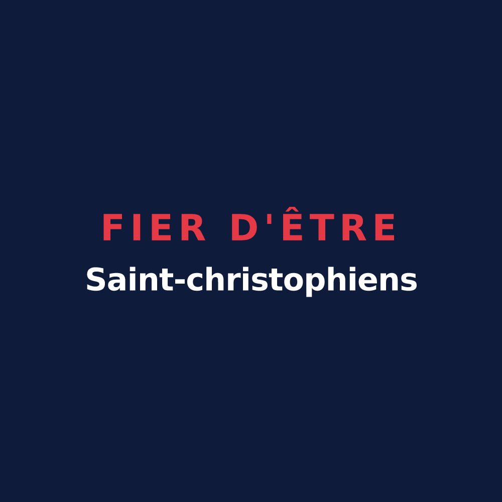 T-shirt « Fier d'être Saint-christophiens » — design pour Saint-Christophe-sur-Condé
