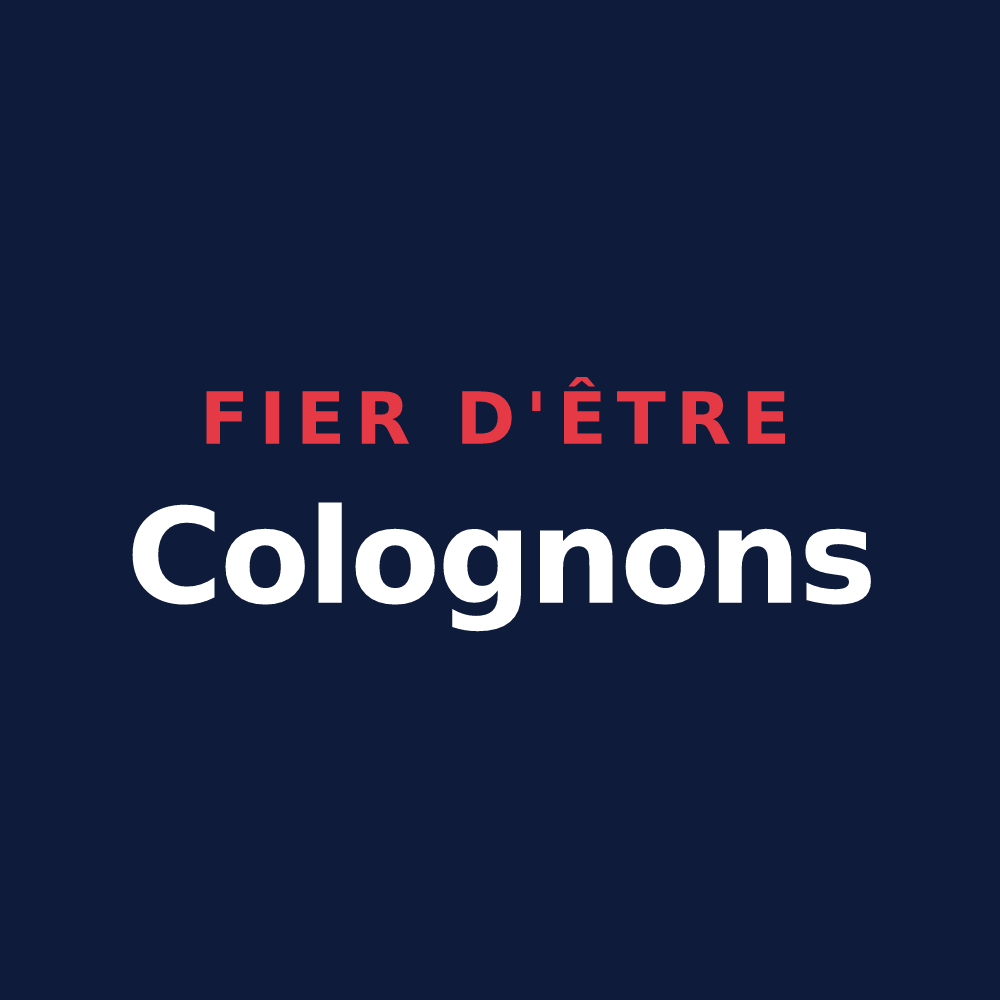 T-shirt « Fier d'être Colognons » — design pour Saint-Colomban-des-Villards
